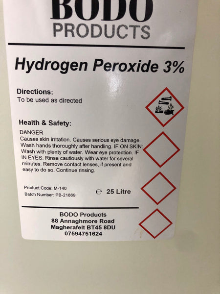 3% Hydrogen Peroxide